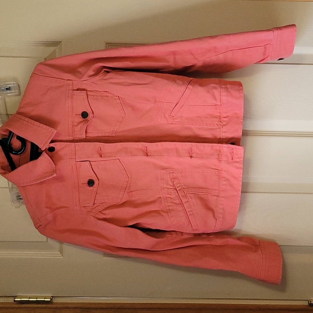 Ralph Lauren Jeans coral denim jacket
